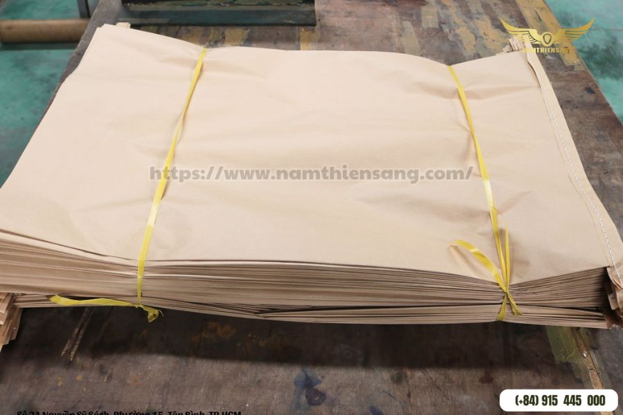 Nam Thiên Sáng - Sản Xuất Bao Bì Giấy Kraft Chất Lượng 10kg-25kg-50kg